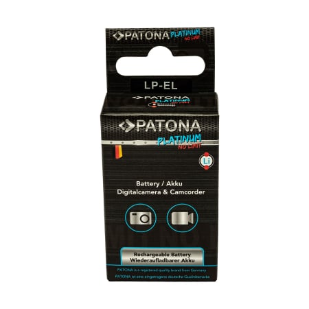 Acumulator pentru Canon LP-EL Speedlite EL-1 2600mAh Patona Platinum [4]