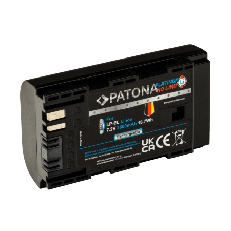 Diverse - Acumulator pentru Canon LP-EL Speedlite EL-1 2600mAh Patona Platinum