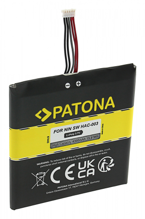 Console - Acumulator pentru consola Nintendo Switch HAC-003 4300mAh Patona