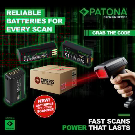 Acumulator pentru Datalogic Skorpio X3 BT-0015 BT-0016 Patona Premium [5]