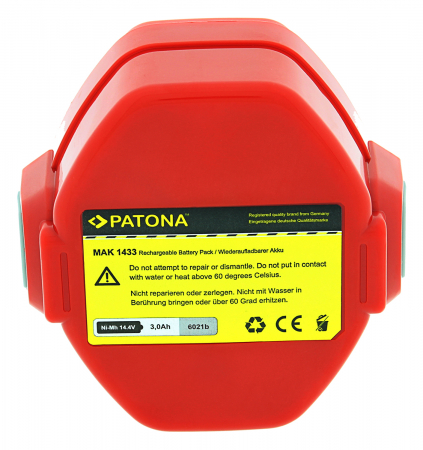 Acumulator pentru Makita 5094DWD 14.4V 3000mAh Patona [3]