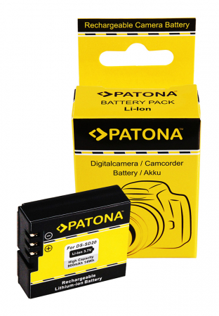 Camere video - Acumulator tip ActionPro DS-SD20 900mAh Patona