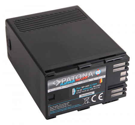 Acumulator tip Canon BP-A65 D-Tap ieșire USB 6900mAh Patona Platinum [1]