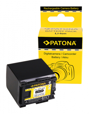 Acumulator tip Canon BP-820 1780mAh Patona [2]