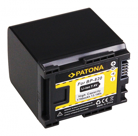 Camere video - Acumulator tip Canon BP-820 1780mAh Patona