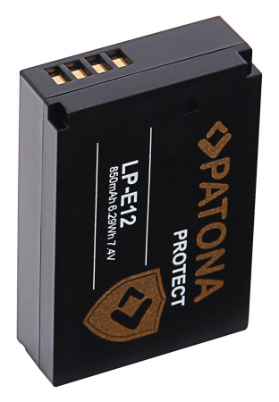Acumulator tip Canon LP-E12 850mAh Patona Protect [2]