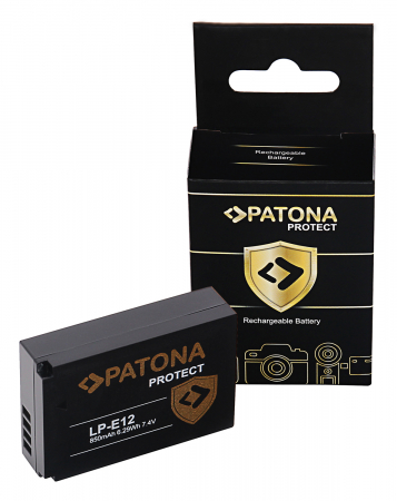 Acumulator tip Canon LP-E12 850mAh Patona Protect [3]