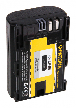 Acumulator tip Canon LP-E6 1300mAh Patona [3]