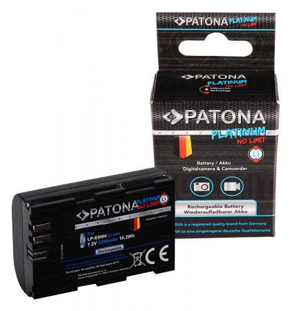 Acumulator tip Canon LP-E6NH 2250mAh Patona Platinum [0]