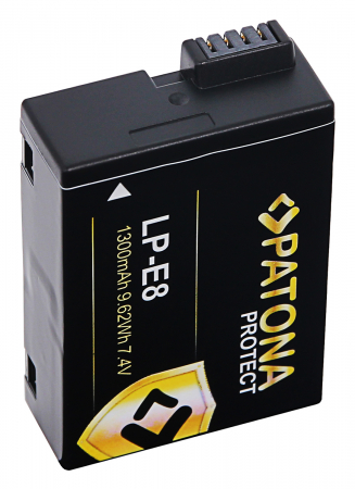 Acumulator tip Canon LP-E8 1300mAh Patona Protect [3]
