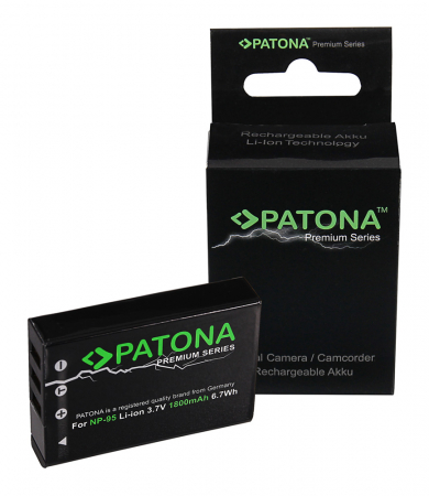 Aparate foto - Acumulator tip Fuji NP-95 1800mAh Patona Premium
