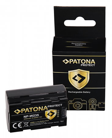 Aparate foto - Acumulator tip Fujifilm NP-W235 2250mAh Patona Protect