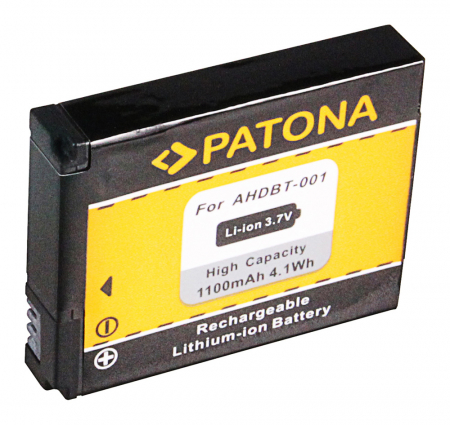 Acumulator tip GoPro ABPAK-001 AHDBT-001 AHDBT-002 Patona [1]