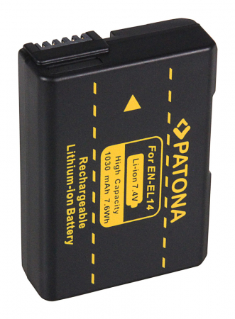 Acumulator tip Nikon EN-EL14 1030mAh Patona [3]