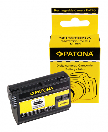 Camere video - Acumulator tip Nikon EN-EL15 1600mAh Patona