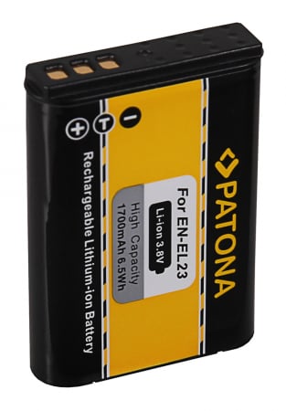 Acumulator tip Nikon EN-EL23 1700mAh Patona [3]