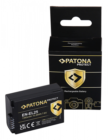 Aparate foto - Acumulator tip Nikon EN-EL25 1350mAh Patona Protect
