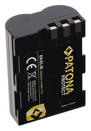 Acumulator tip Nikon EN-EL3e 2000mAh Patona Protect [3]