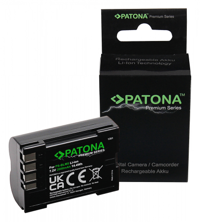 Aparate foto - Acumulator tip Olympus BLM1 BLM5 2000mAh Patona Premium