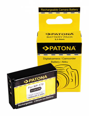 Camere video - Acumulator tip Ordro CB-170 1600mAh Patona