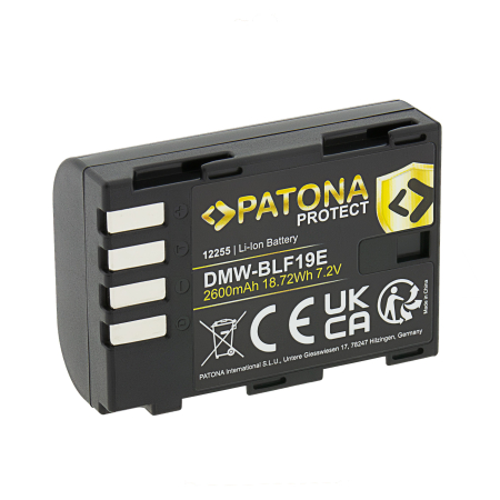 Acumulator tip Panasonic DMW-BLF19E 2600mAh Patona Protect [1]