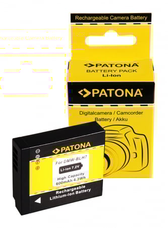 Acumulatori - Acumulator tip Panasonic DMW-BLH7E 600 mAh Patona