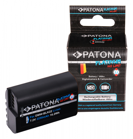 Acumulator tip Panasonic DMW-BLK22 2250mAh Patona Platinum [0]