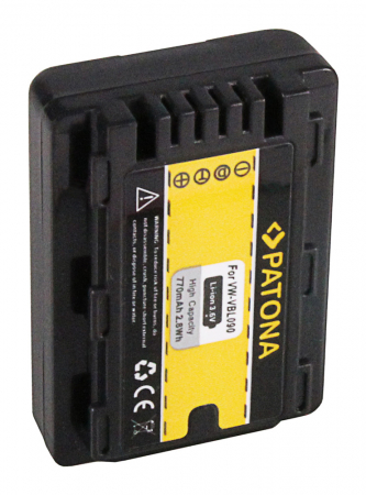 Acumulator tip Panasonic VW-VBL090E-K 770mAh Patona [3]