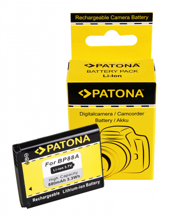 Aparate foto - Acumulator tip Samsung IA-BP88A 880mAh Patona