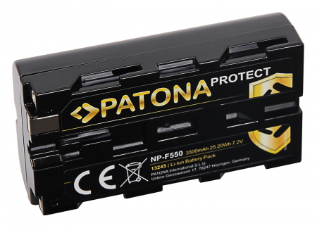 Acumulator tip Sony NP-F550 3500mAh Patona Protect [1]