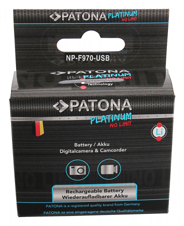 Acumulator tip Sony NP-F970 10500mAh Patona Platinum [7]