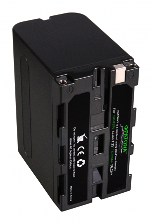 Acumulator Patona Premium NP-F970 7800mAh pentru Sony MVC-FD200 HDR-FX1 GV-D800 DSC-D770 CCD-TRT97 [2]