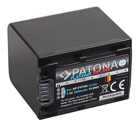 Acumulator tip Sony NP-FV70 2060mAh Patona Platinum