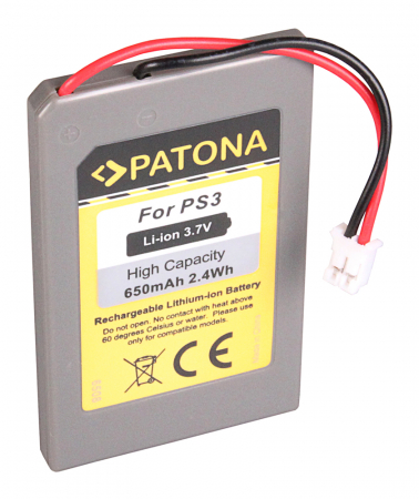 Console - Acumulator pentru controller Sony PS3 650mAh Patona