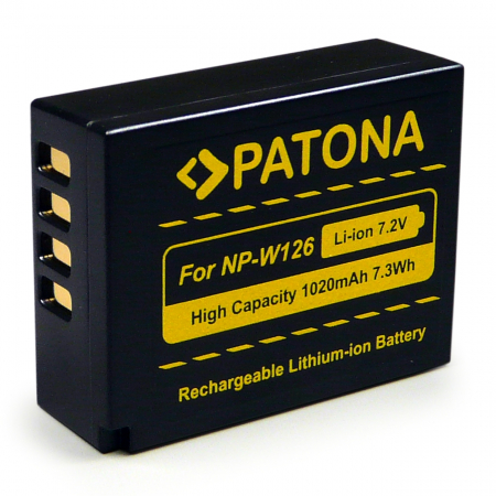 Acumulator tip Fuji NP-W126 1020mAh Patona [1]