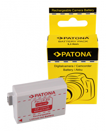 Acumulator tip Canon LP-E5 Patona
