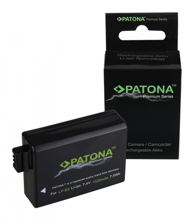 Acumulator pentru Canon LP-E5 1020mAh Patona Premium [3]
