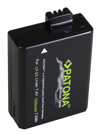 Acumulator pentru Canon LP-E5 1020mAh Patona Premium [2]
