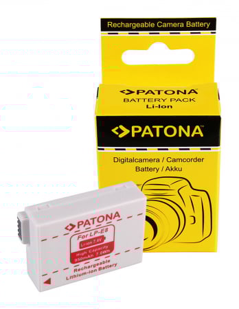 Acumulator tip Canon LP-E8 950mAh Patona [3]