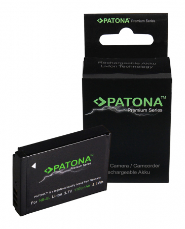 Acumulator pentru Canon NB-5L 1100mAh Patona Premium [2]