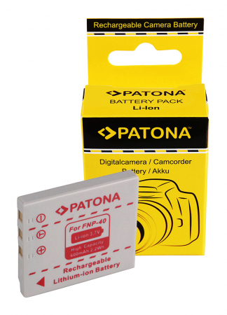 Aparate foto - Acumulator tip Fuji NP-40 Patona