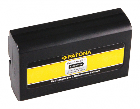Aparate foto - Acumulator Patona EN-EL1 pentru Nikon Coolpix 775 880 885 995 4300 450 4800 5000 5400 5700 C7