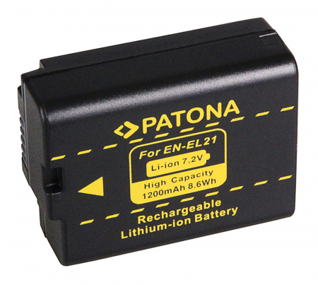 Aparate foto - Acumulator pentru Nikon EN-EL21 1200mAh Patona