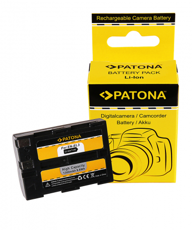 Aparate foto - Acumulator tip Nikon EN-EL3 Patona