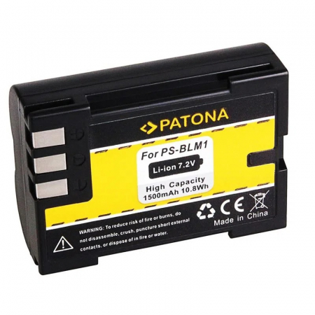 Acumulator tip Olympus PS-BLM1 1500mAh Patona [0]