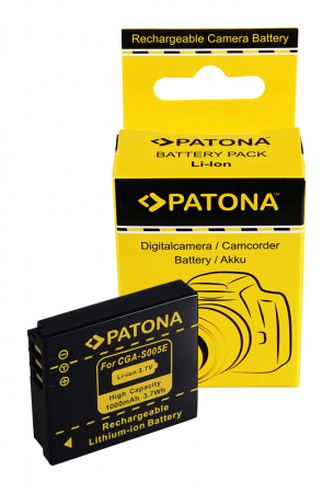 Aparate foto - Acumulator tip Panasonic CGA-S005E Patona