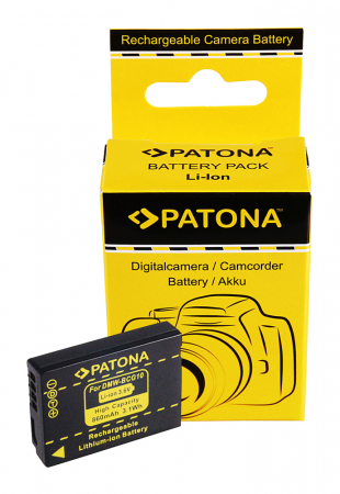 Aparate foto - Acumulator tip Panasonic DMW-BCG10 860mAh Patona