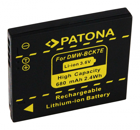 Acumulatori - Acumulator tip Panasonic DMW-BCK7 680mAh Patona