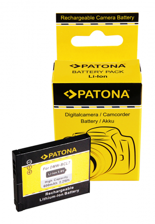 Acumulatori - Acumulator tip Panasonic DMW-BCL7E 600mAh Patona