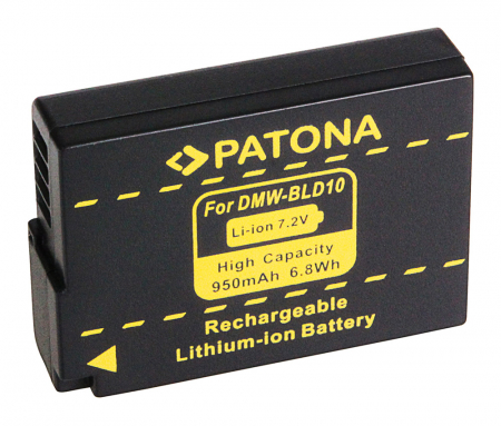 Aparate foto - Acumulator tip Panasonic DMW-BLD10E 1010mAh Patona